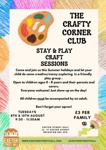 NEW Crafty Corner Club - Community Group