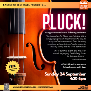 Pluck!  String Orchestra Performance
