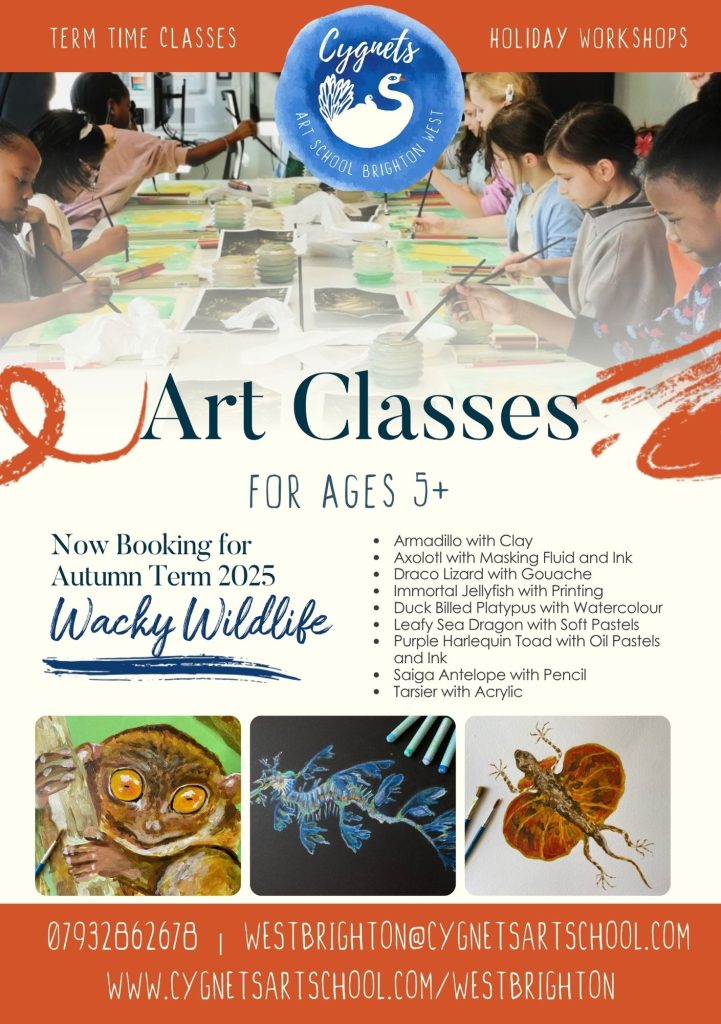Cygnets Art Classes for ages 5+