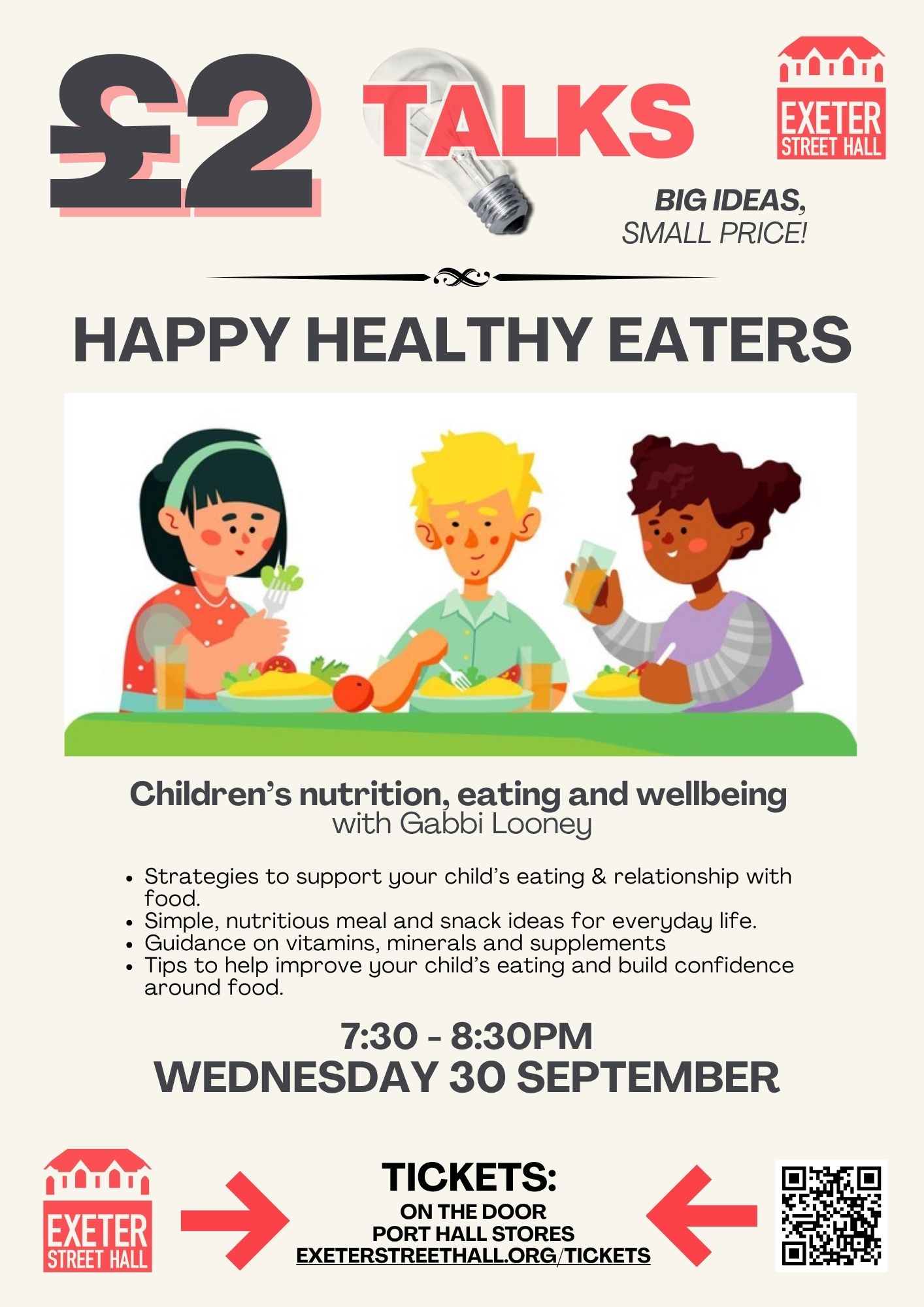 £2 Talk Happy Healthy Eaters - Nutrition for Kids with Gabbrielle Looney