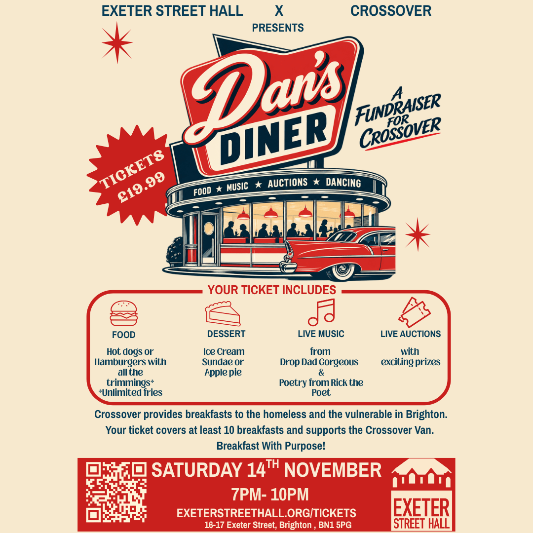 Dan's Diner - raising funds for Crossover Brighton